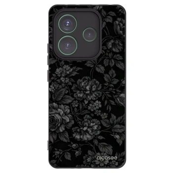 Picasee silikonowe czarne etui na Xiaomi Redmi Note 14 5G - Dark Romance