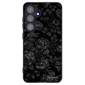 Picasee silikonowe czarne etui na Samsung Galaxy S25 5G - Dark Romance