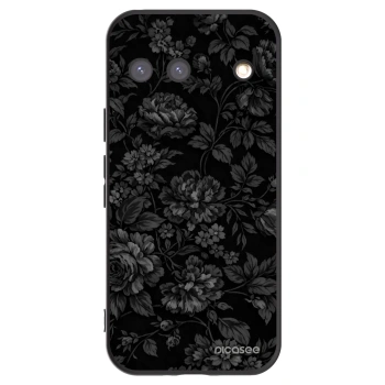 Picasee silikonowe czarne etui na Google Pixel 9 - Dark Romance
