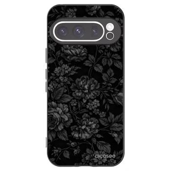 Picasee silikonowe czarne etui na Google Pixel 9 Pro - Dark Romance