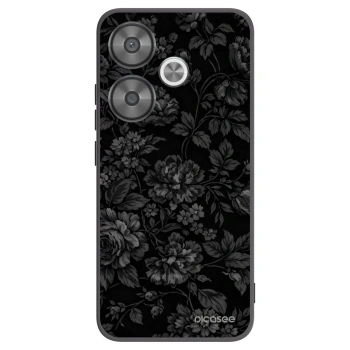 Picasee silikonowe czarne etui na Xiaomi Poco F6 - Dark Romance