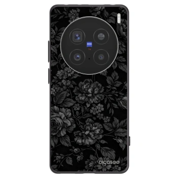 Picasee silikonowe czarne etui na Vivo X200 Pro - Dark Romance