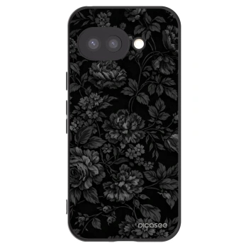 Picasee silikonowe czarne etui na Google Pixel 9a - Dark Romance