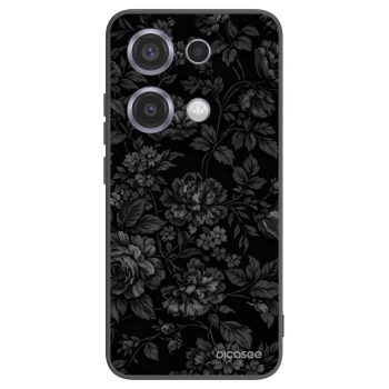 Picasee silikonowe czarne etui na Xiaomi Redmi Note 14S - Dark Romance