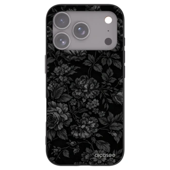 Picasee silikonowe czarne etui na Apple iPhone 17 Pro - Dark Romance