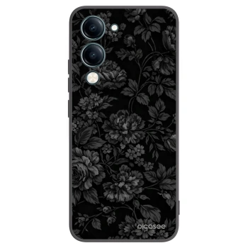Picasee silikonowe czarne etui na Vivo Y29s 5G - Dark Romance