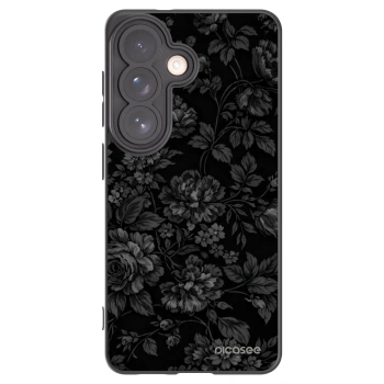 Picasee silikonowe czarne etui na Samsung Galaxy S26 - Dark Romance