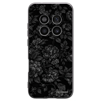 Picasee silikonowe czarne etui na Honor Magic8 Pro 5G - Dark Romance