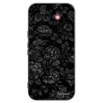 Picasee silikonowe czarne etui na Google Pixel 10a - Dark Romance