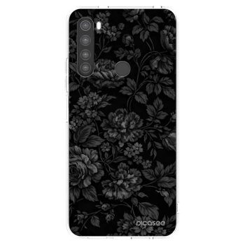 Picasee silikonowe przeźroczyste etui na Xiaomi Redmi Note 8 - Dark Romance