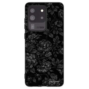 Picasee silikonowe czarne etui na Samsung Galaxy S20 Ultra 5G G988F - Dark Romance