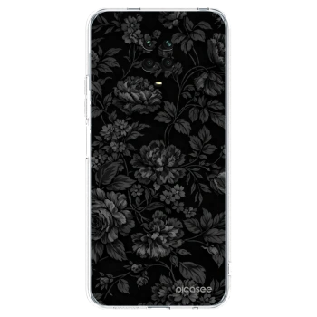 Picasee silikonowe przeźroczyste etui na Xiaomi Redmi Note 9 Pro - Dark Romance