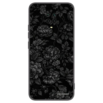 Picasee silikonowe czarne etui na Xiaomi Redmi Note 9 Pro - Dark Romance