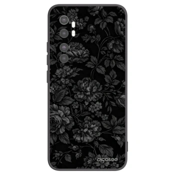Picasee silikonowe czarne etui na Xiaomi Mi Note 10 Lite - Dark Romance
