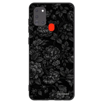 Picasee silikonowe czarne etui na Samsung Galaxy A21s - Dark Romance