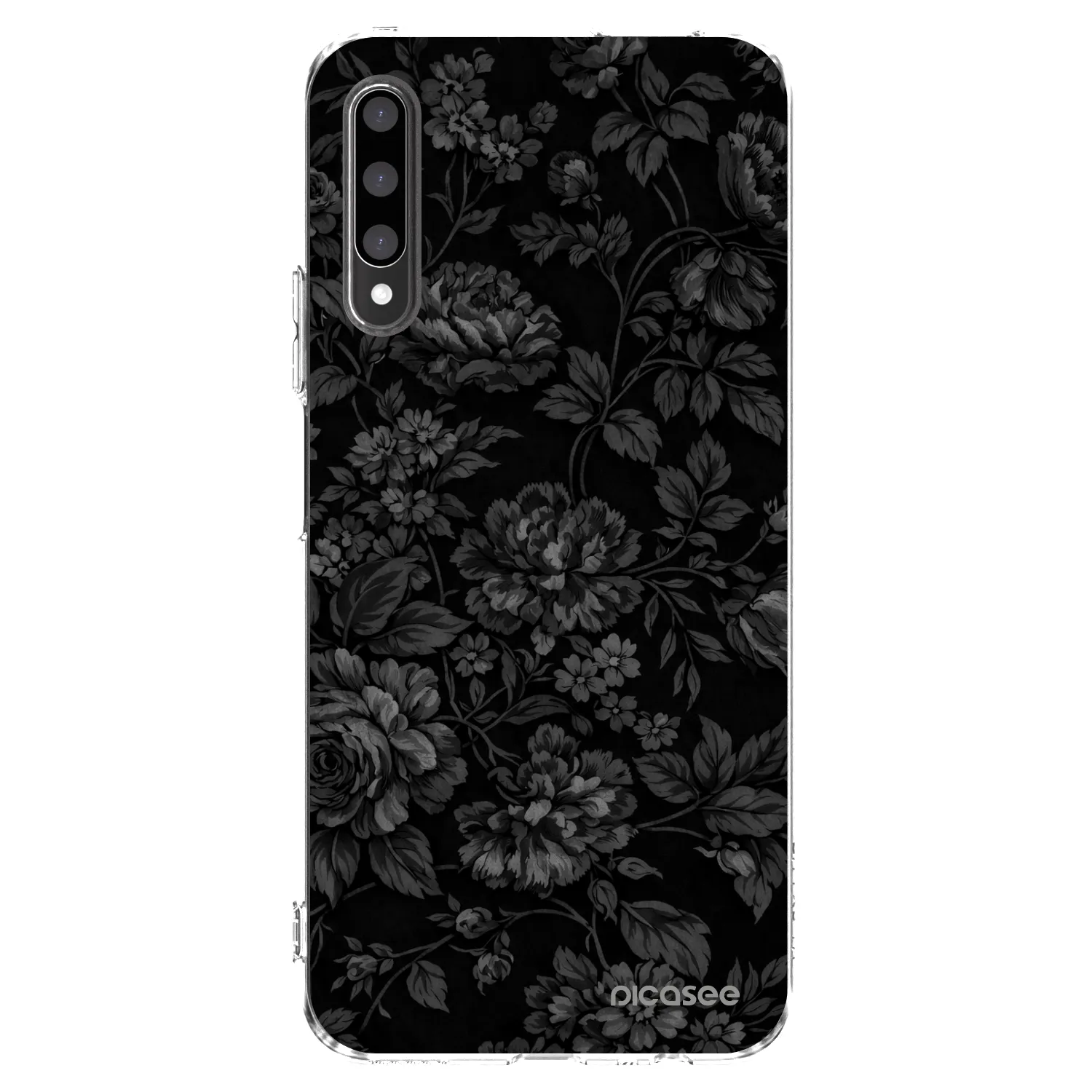 Picasee silikonowe przeźroczyste etui na Honor 9X Pro - Dark Romance