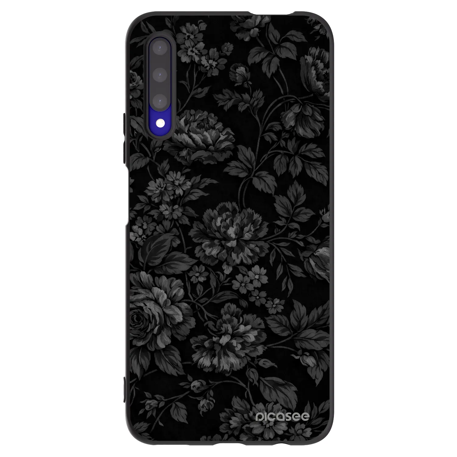 Picasee silikonowe czarne etui na Honor 9X Pro - Dark Romance
