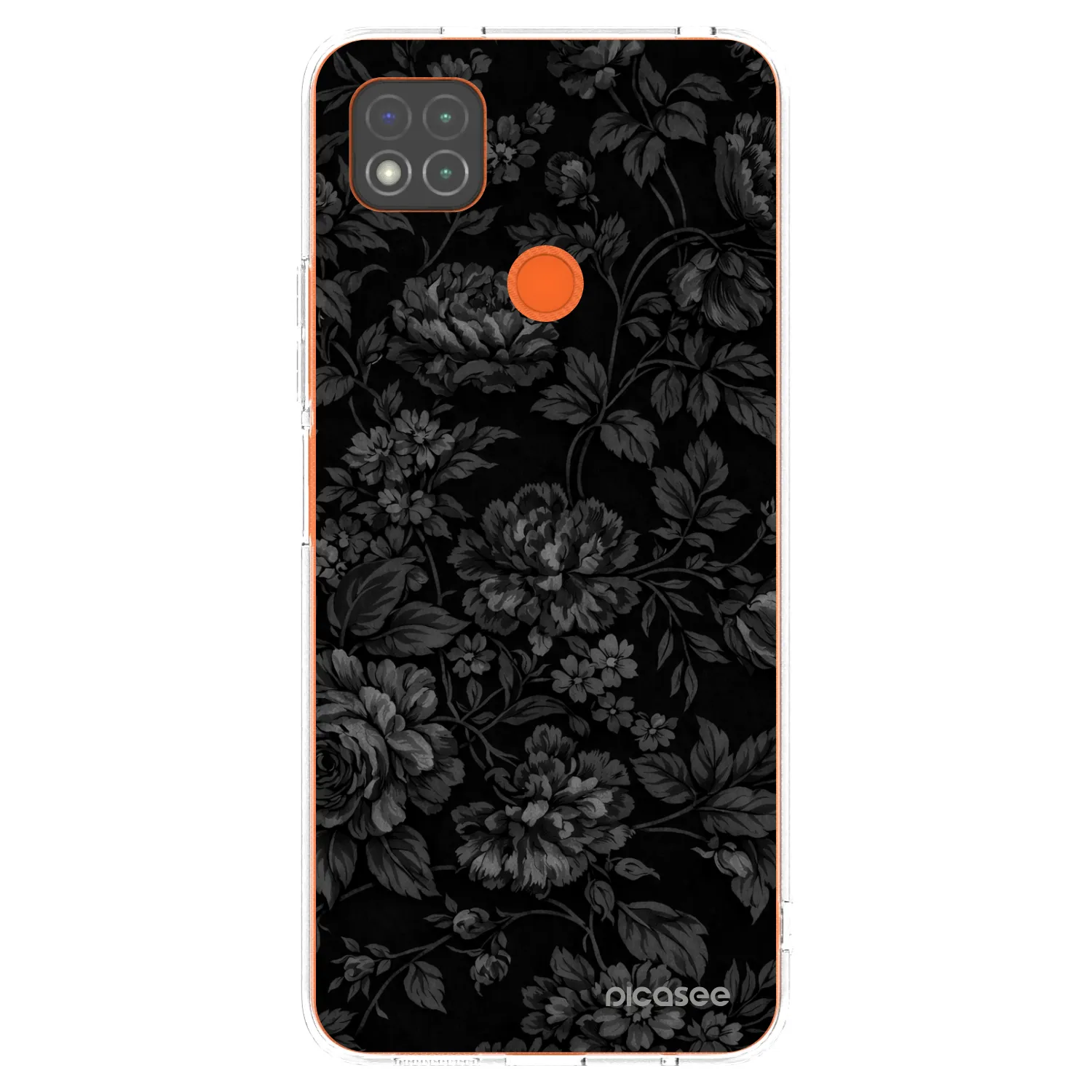 Picasee silikonowe przeźroczyste etui na Xiaomi Redmi 9C - Dark Romance
