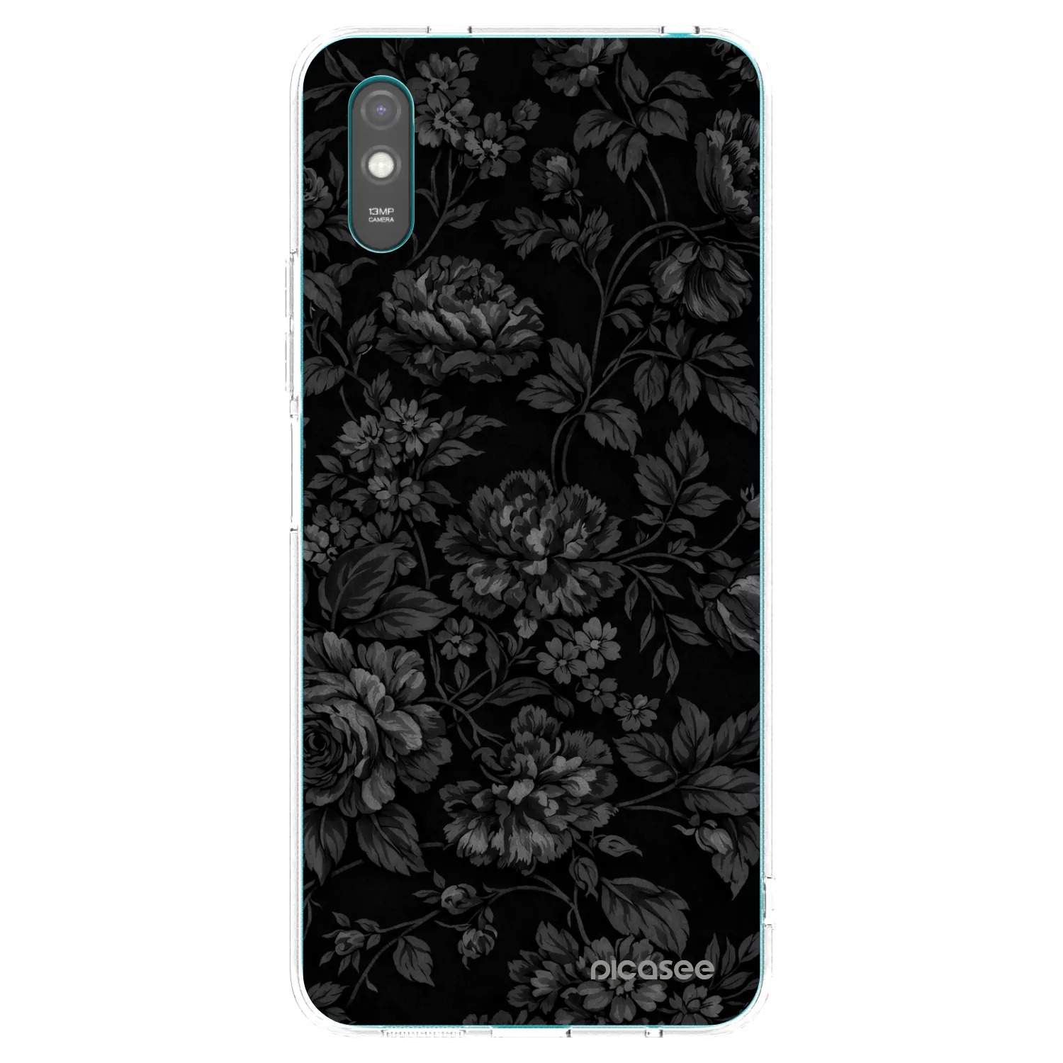 Picasee silikonowe przeźroczyste etui na Xiaomi Redmi 9A - Dark Romance
