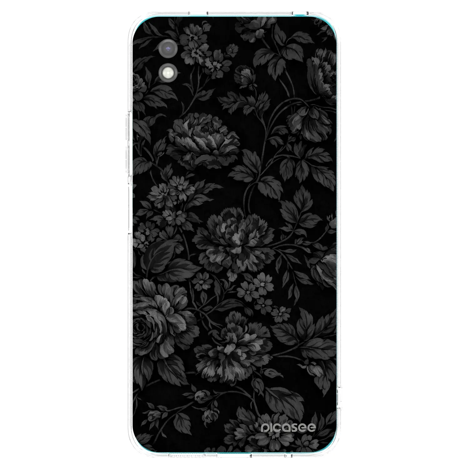Picasee silikonowe czarne etui na Xiaomi Redmi 9A - Dark Romance