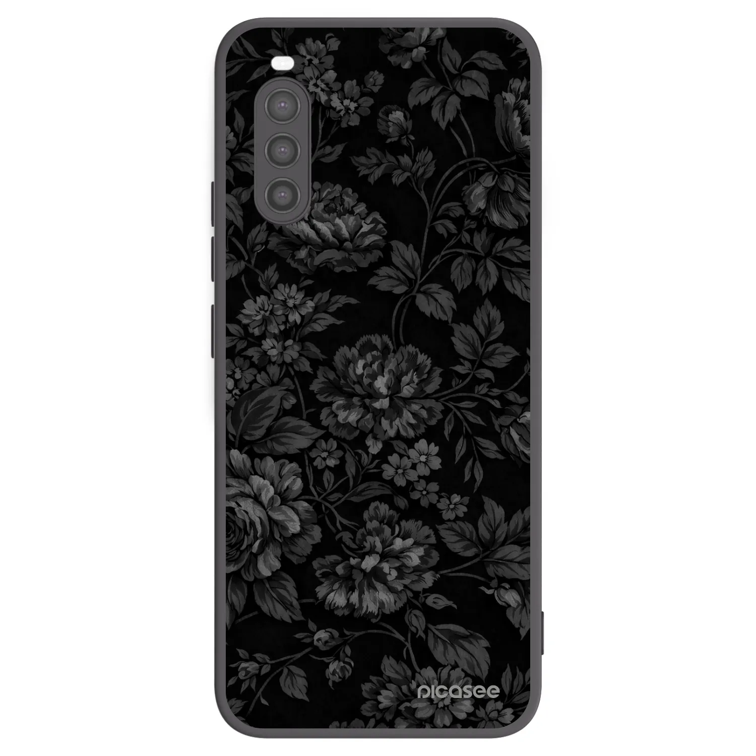 Picasee silikonowe czarne etui na Sony Xperia 10 II - Dark Romance