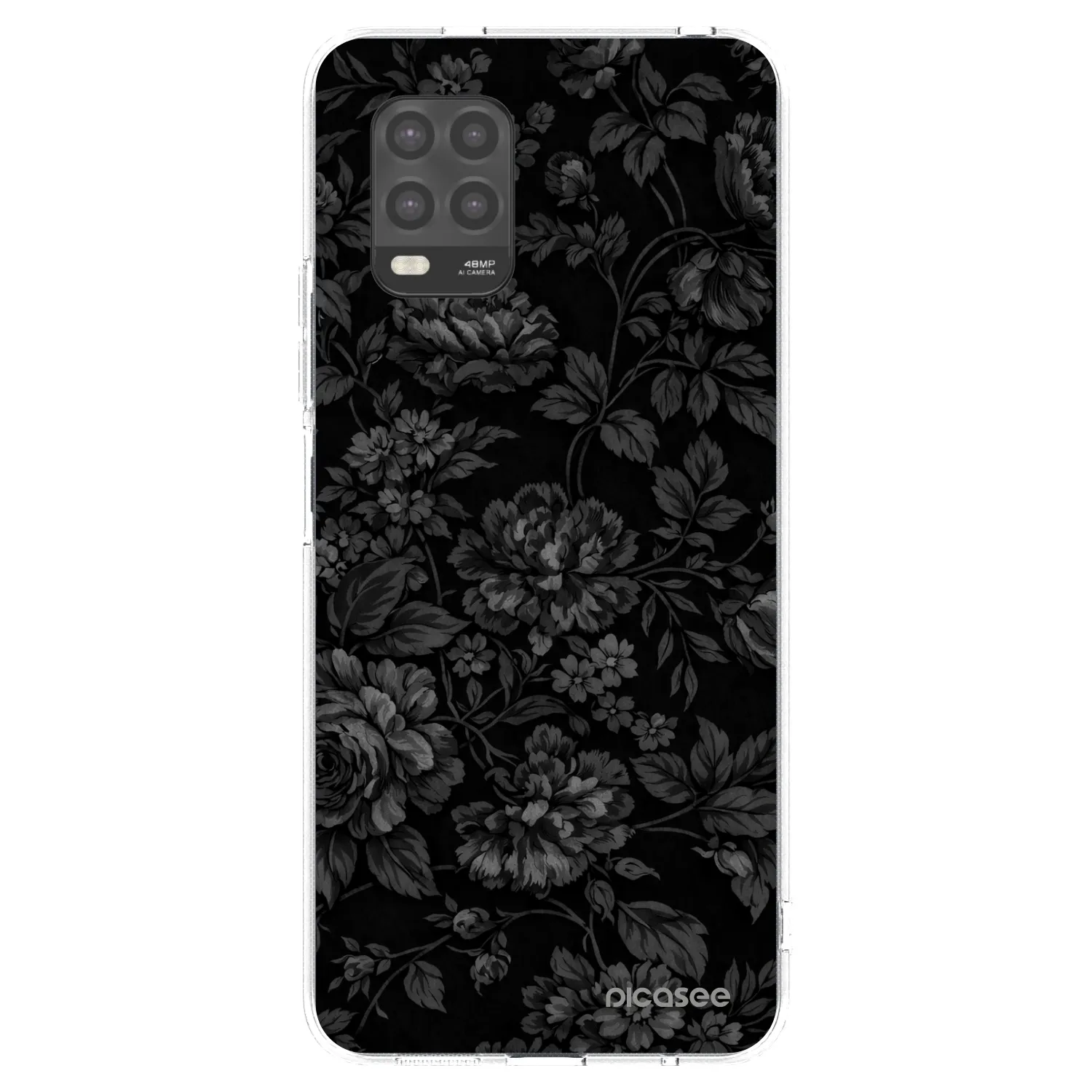 Picasee silikonowe przeźroczyste etui na Xiaomi Mi 10 Lite - Dark Romance