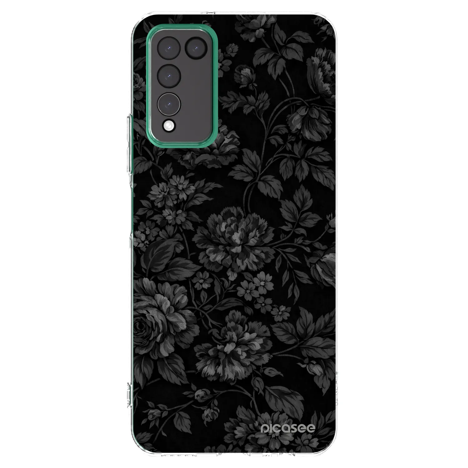 Picasee silikonowe przeźroczyste etui na Honor 10X Lite - Dark Romance