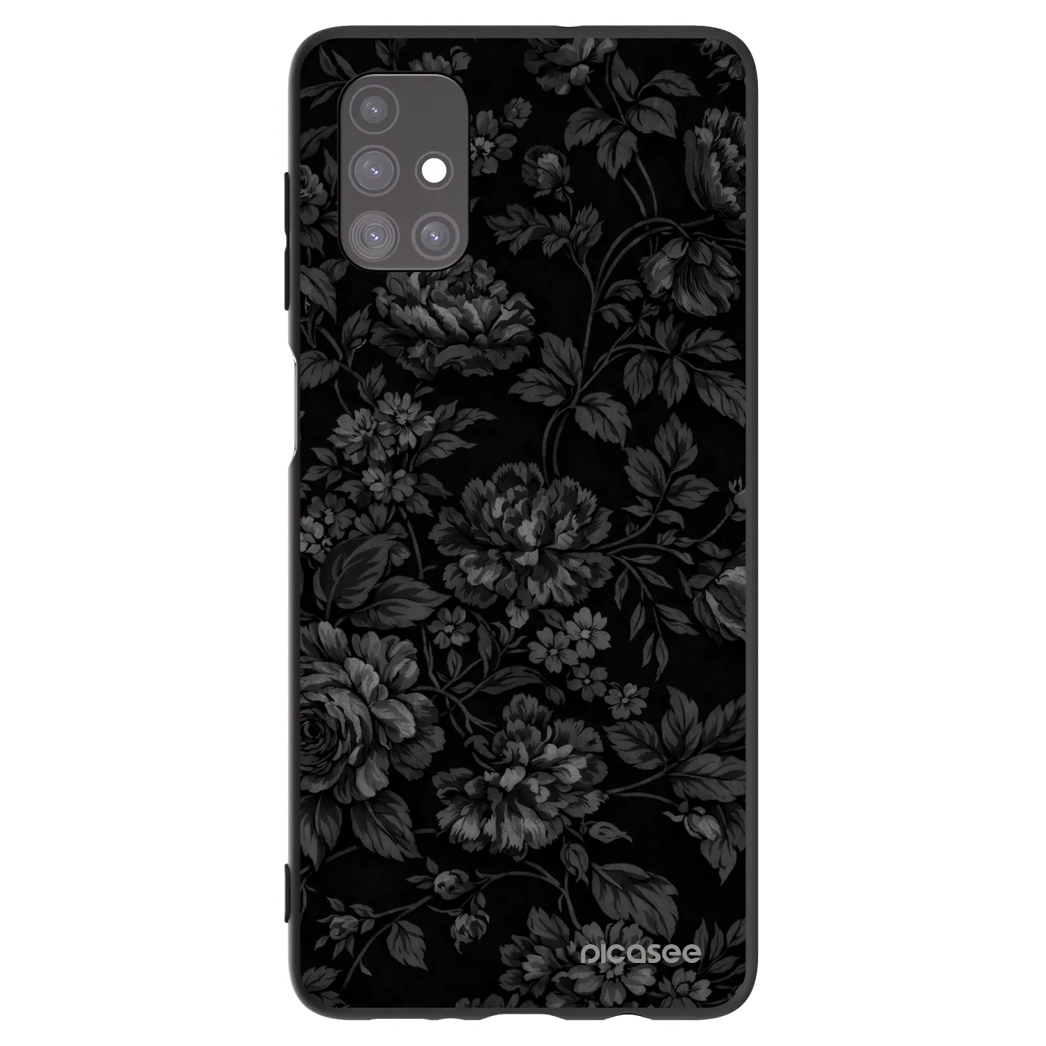 Picasee silikonowe czarne etui na Samsung Galaxy M51 M515F - Dark Romance