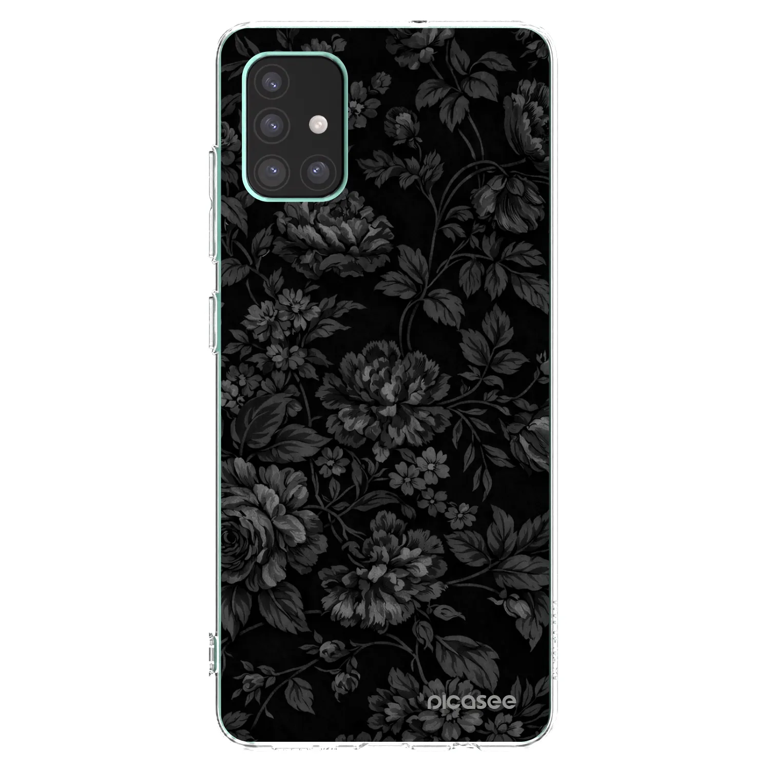 Picasee silikonowe przeźroczyste etui na Samsung Galaxy M51 M515F - Dark Romance
