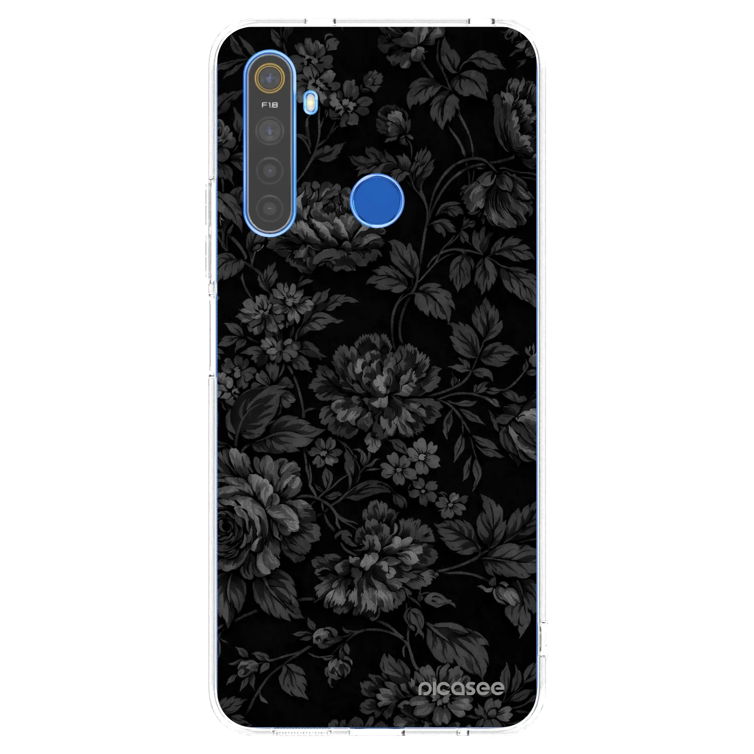 Picasee silikonowe przeźroczyste etui na Realme 5 - Dark Romance