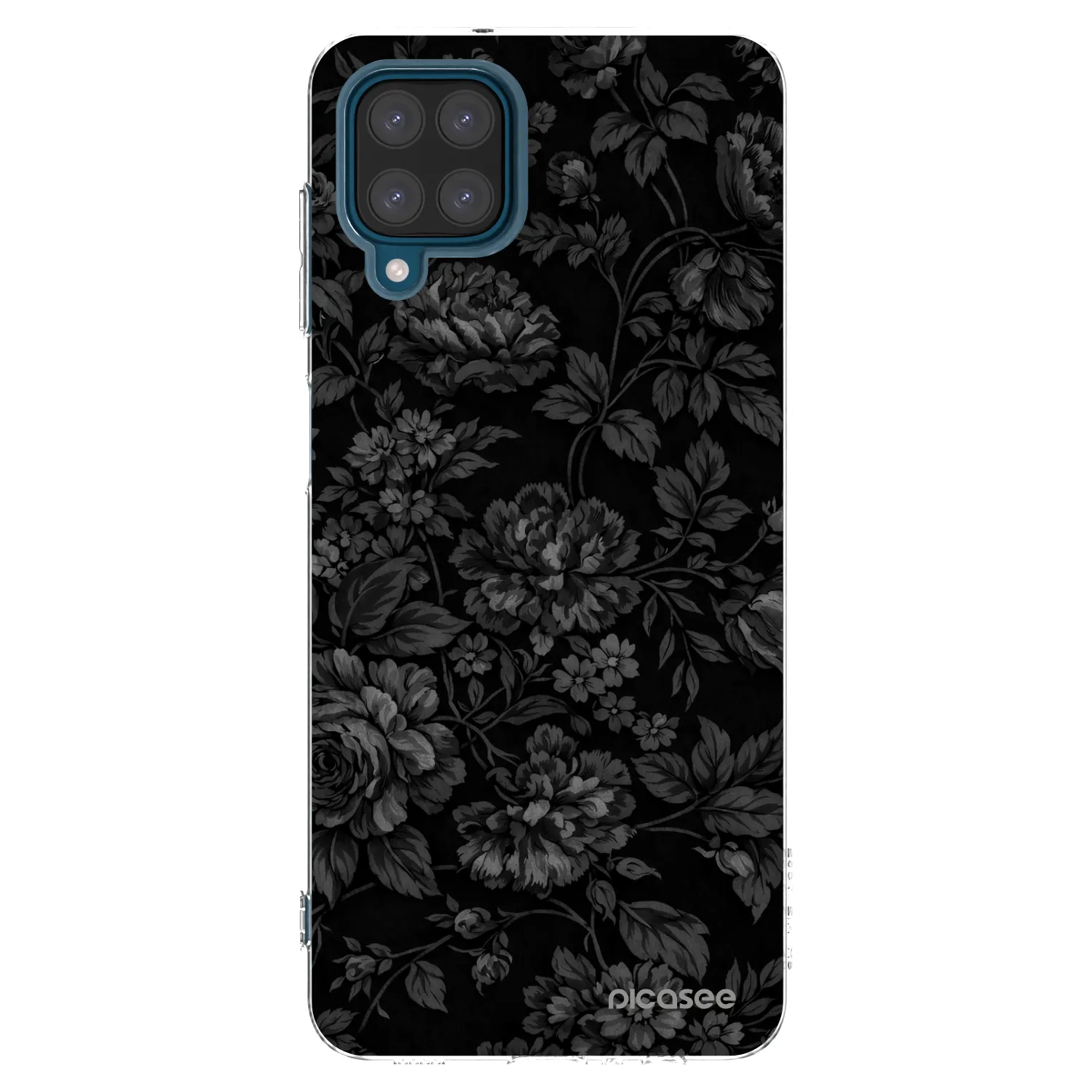 Picasee silikonowe przeźroczyste etui na Samsung Galaxy A12 A125F - Dark Romance