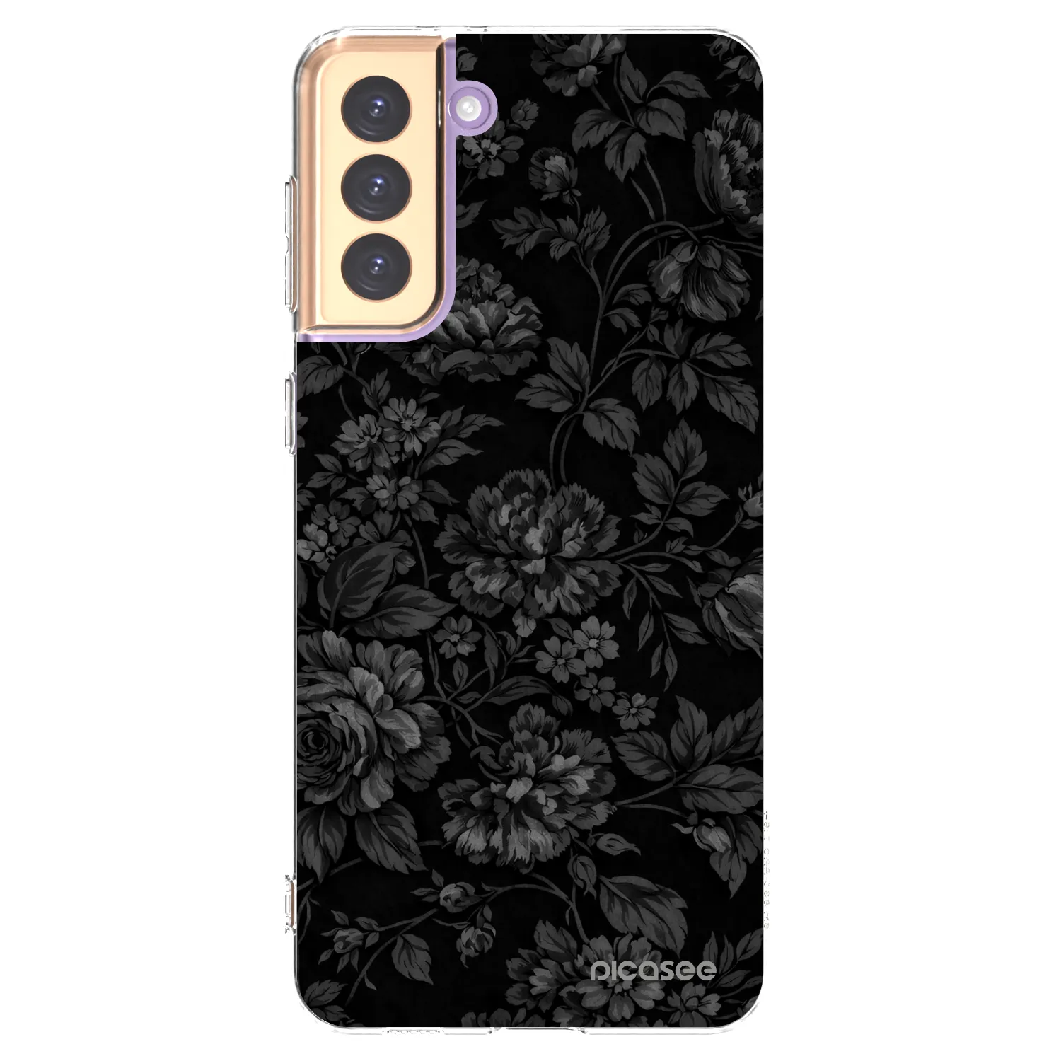 Picasee silikonowe przeźroczyste etui na Samsung Galaxy S21+ 5G G996F - Dark Romance