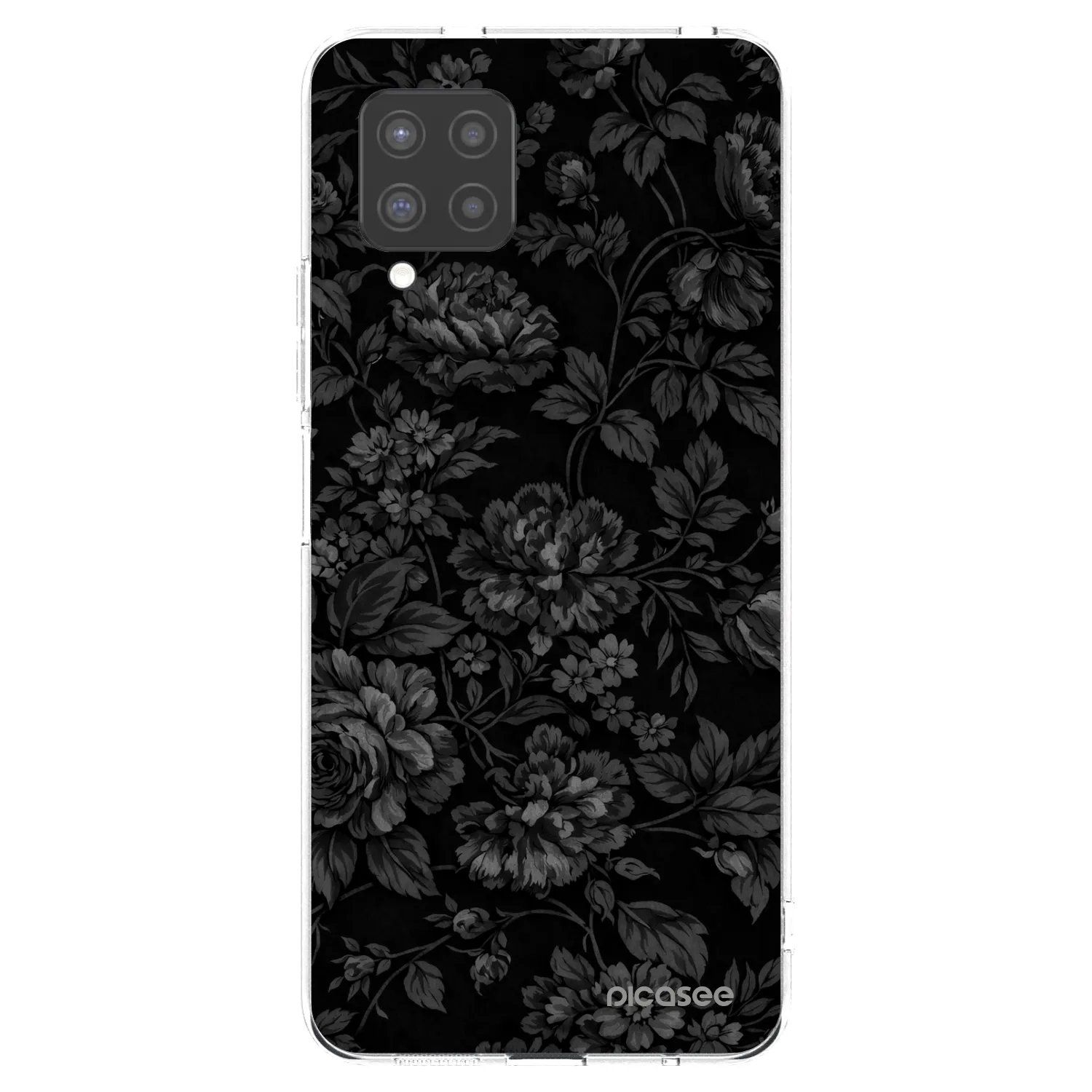 Picasee silikonowe przeźroczyste etui na Samsung Galaxy A42 A426B - Dark Romance