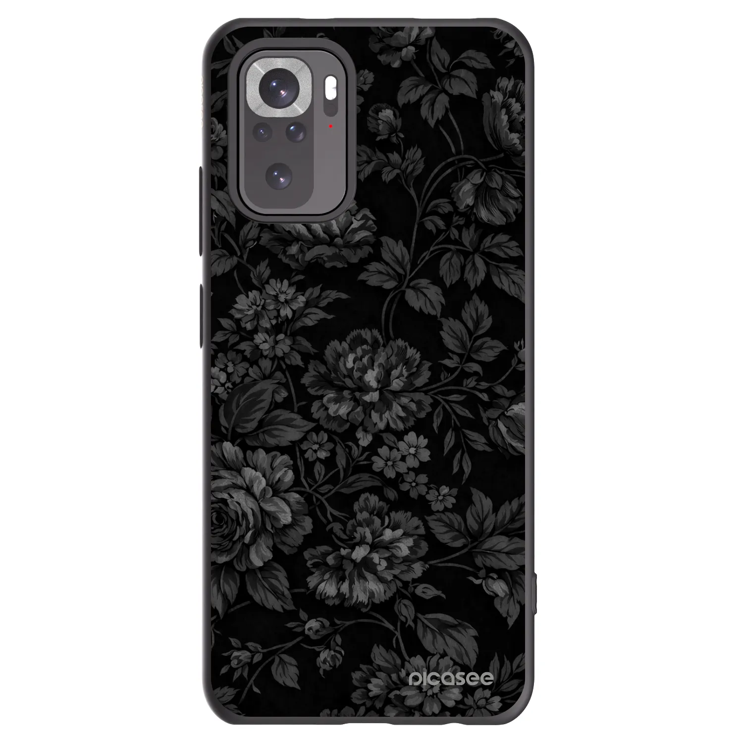 Picasee silikonowe czarne etui na Xiaomi Redmi Note 10S - Dark Romance