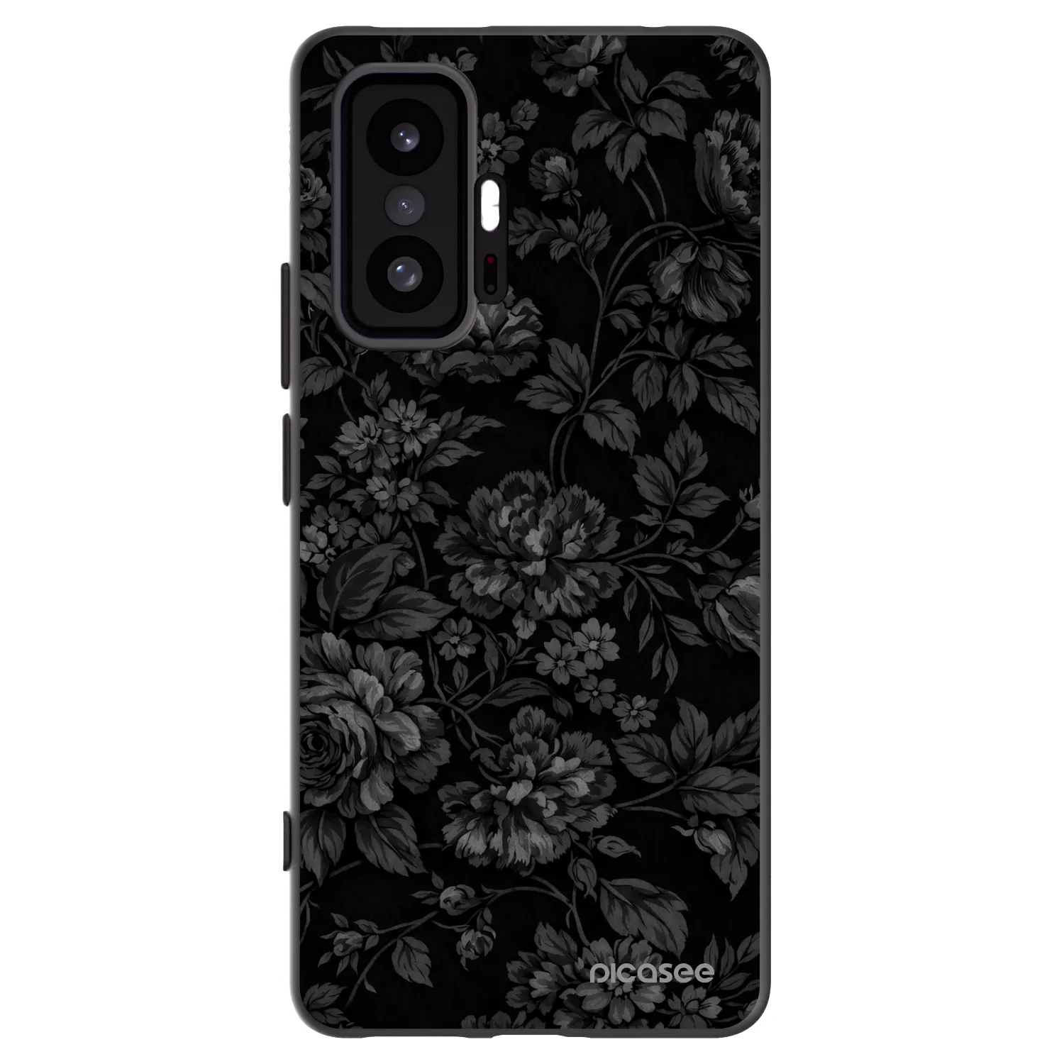 Picasee silikonowe czarne etui na Xiaomi 11T Pro - Dark Romance