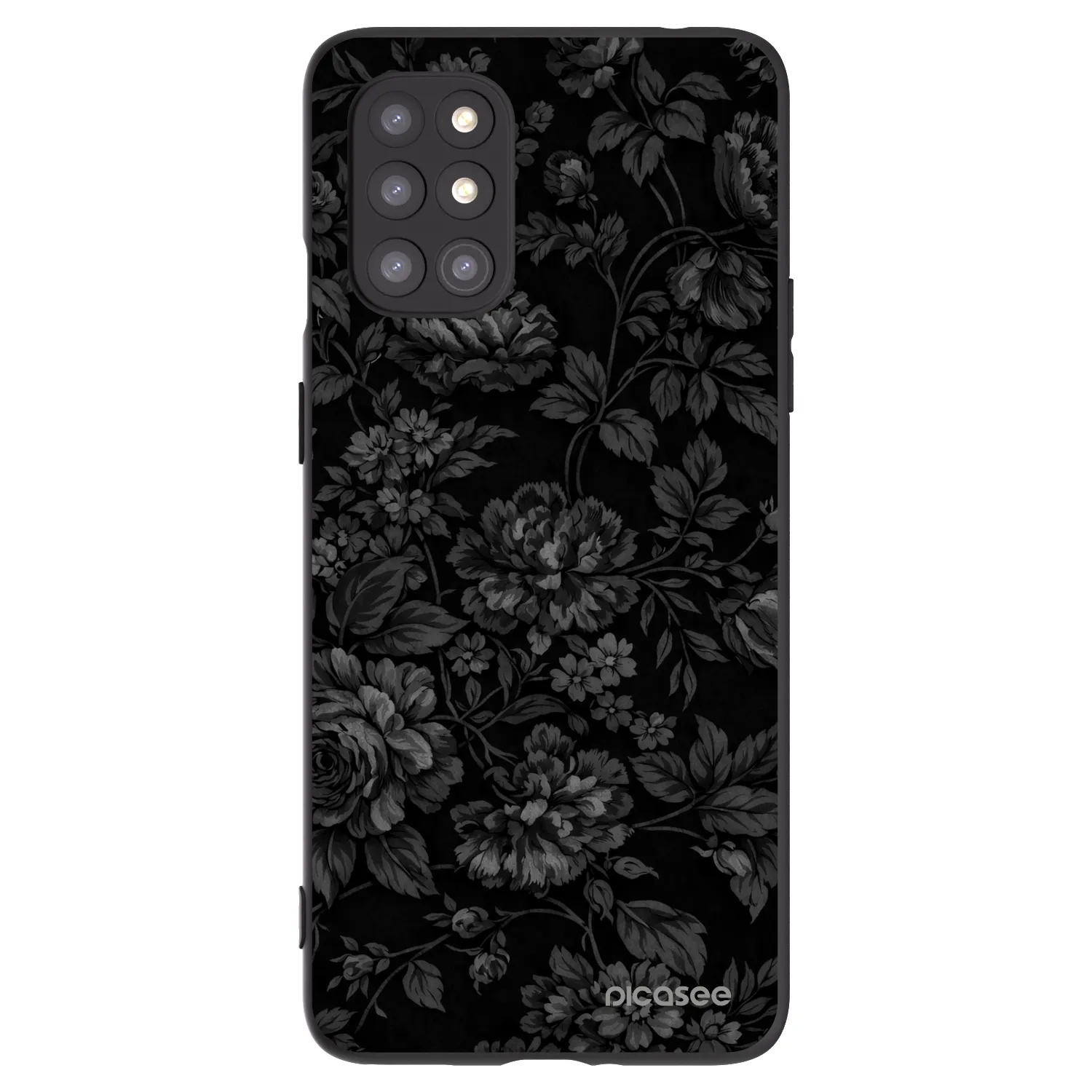Picasee silikonowe czarne etui na OnePlus 8T - Dark Romance
