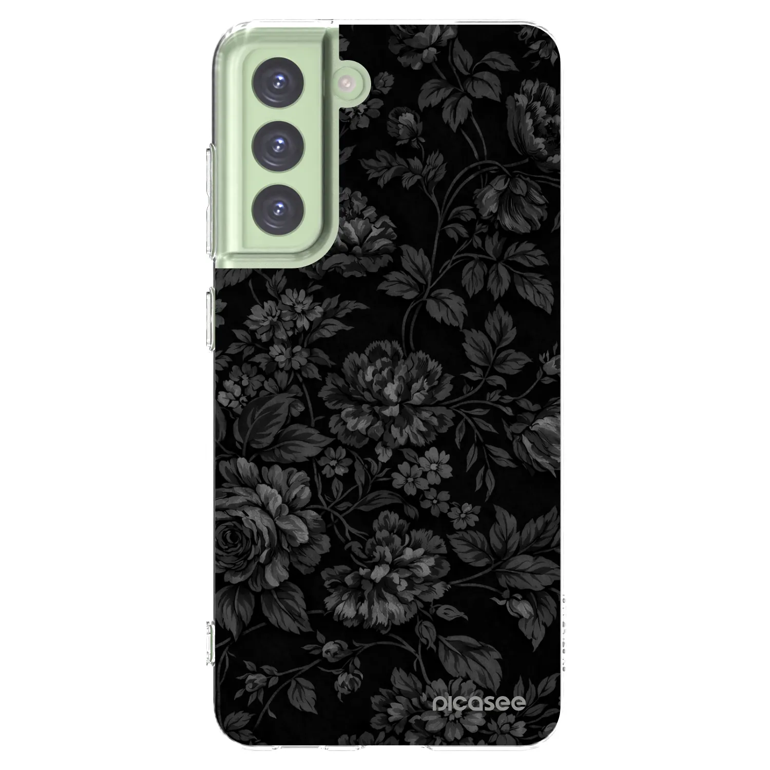 Picasee silikonowe przeźroczyste etui na Samsung Galaxy S21 FE 5G - Dark Romance