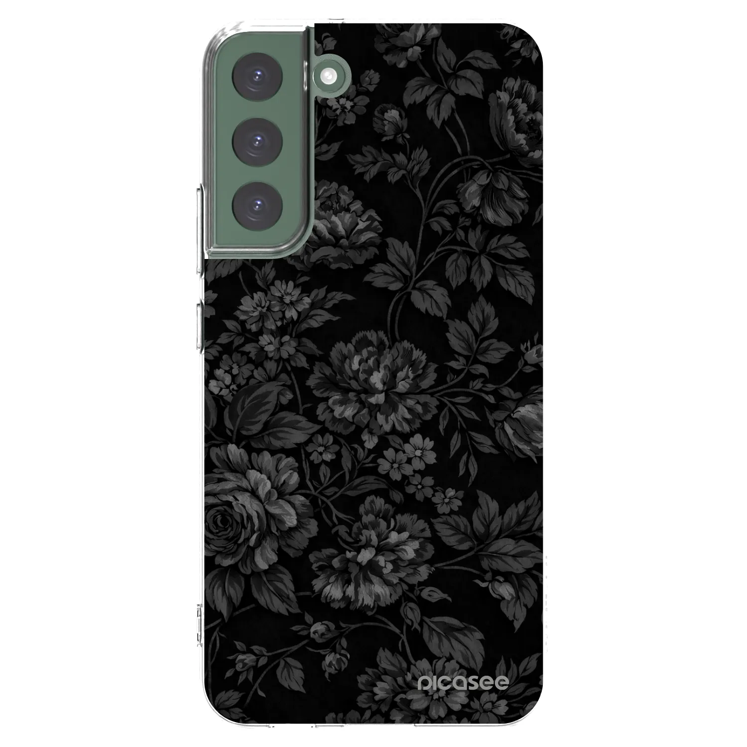 Picasee silikonowe przeźroczyste etui na Samsung Galaxy S22+ 5G - Dark Romance