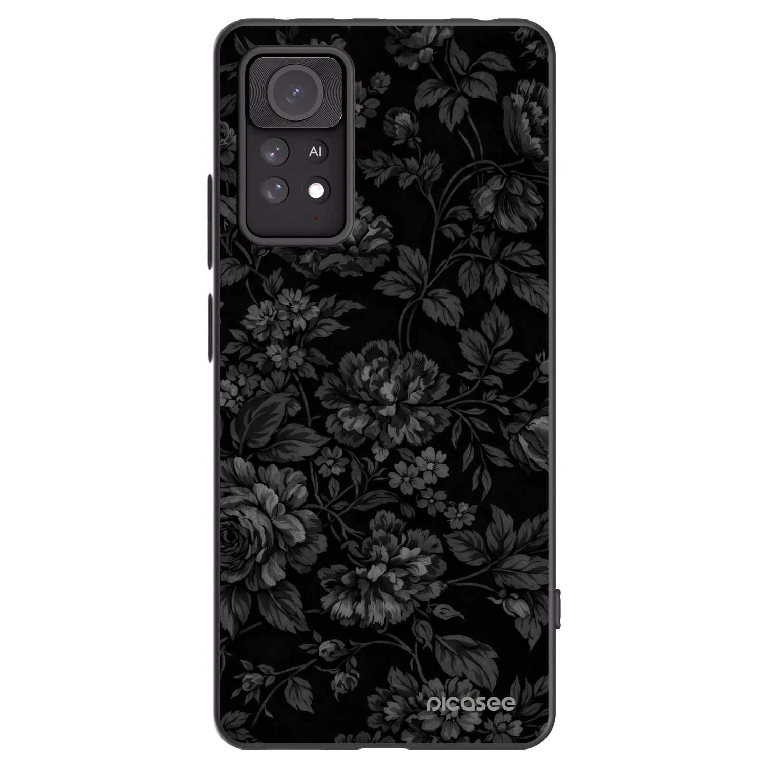 Picasee silikonowe czarne etui na Xiaomi Redmi Note 11 Pro - Dark Romance
