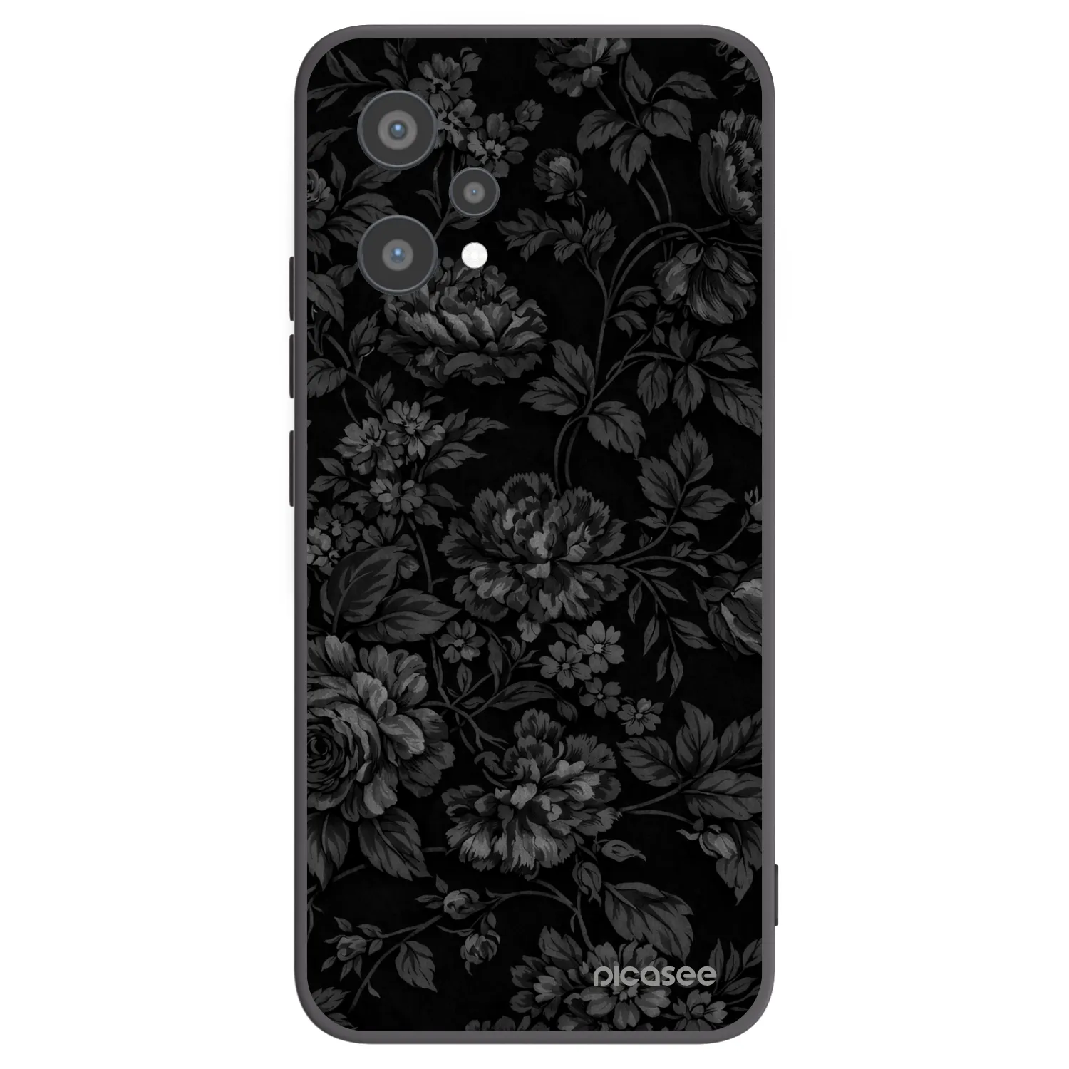 Picasee silikonowe czarne etui na Realme 9 Pro 5G - Dark Romance