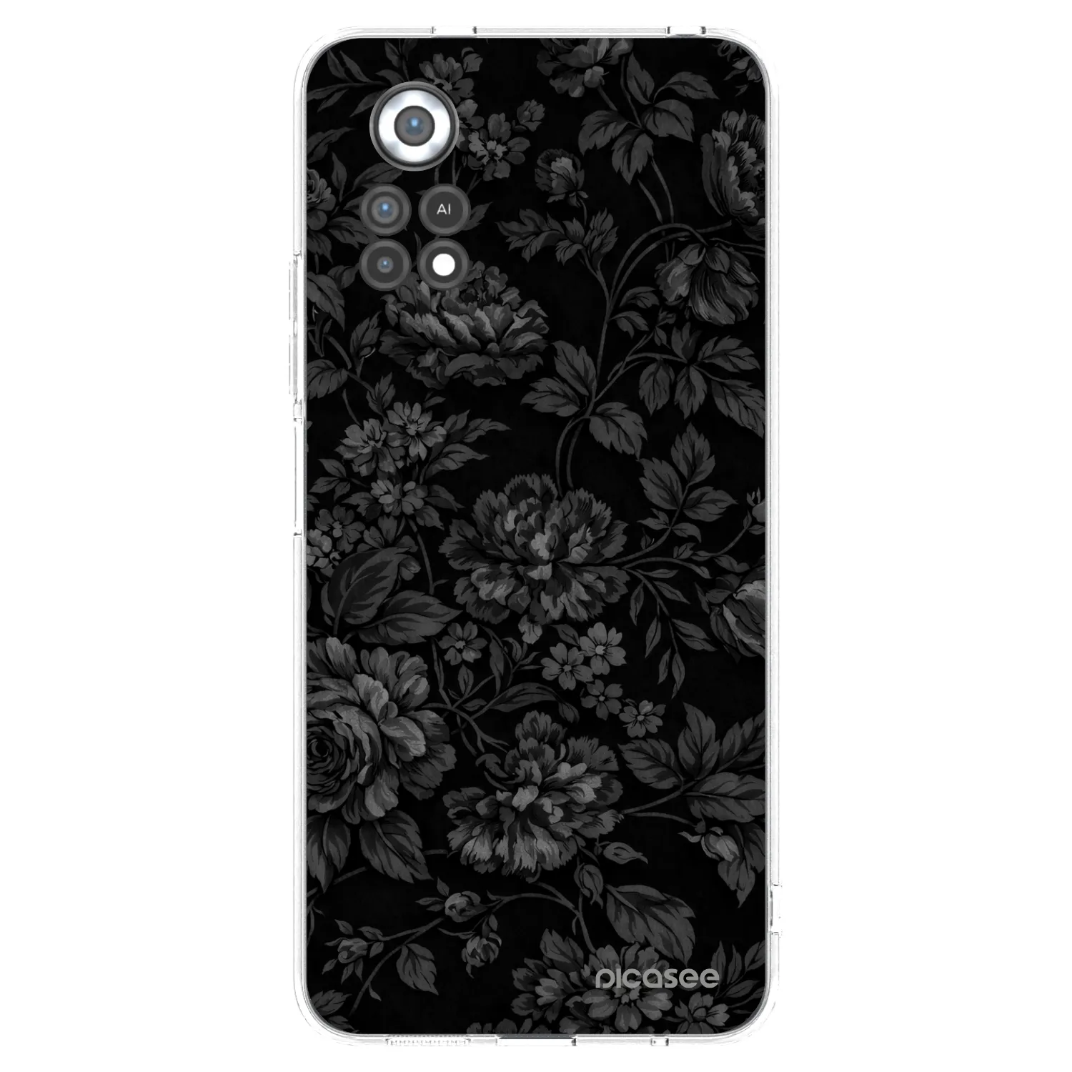 Picasee silikonowe przeźroczyste etui na Xiaomi Poco X4 Pro 5G - Dark Romance