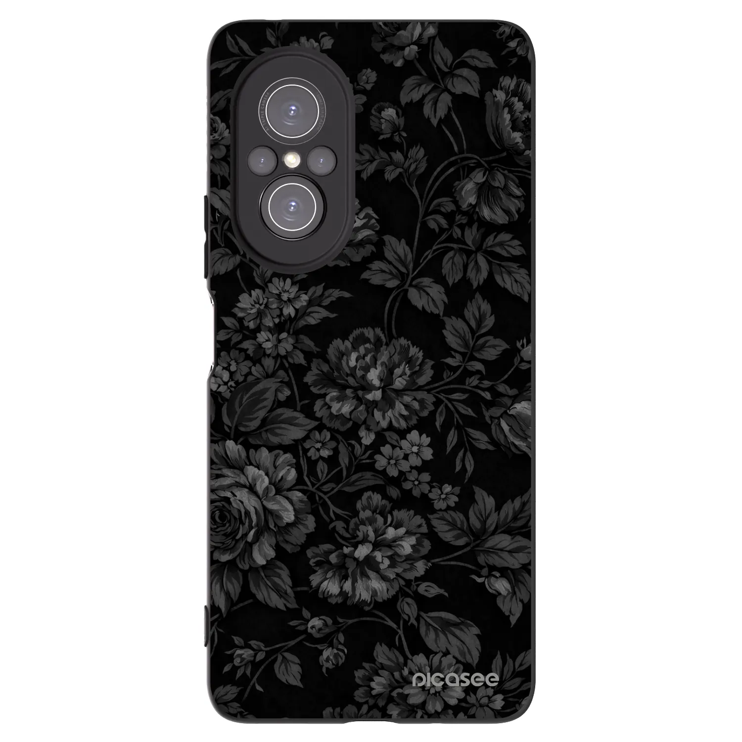 Picasee silikonowe czarne etui na Huawei Nova 9 SE - Dark Romance