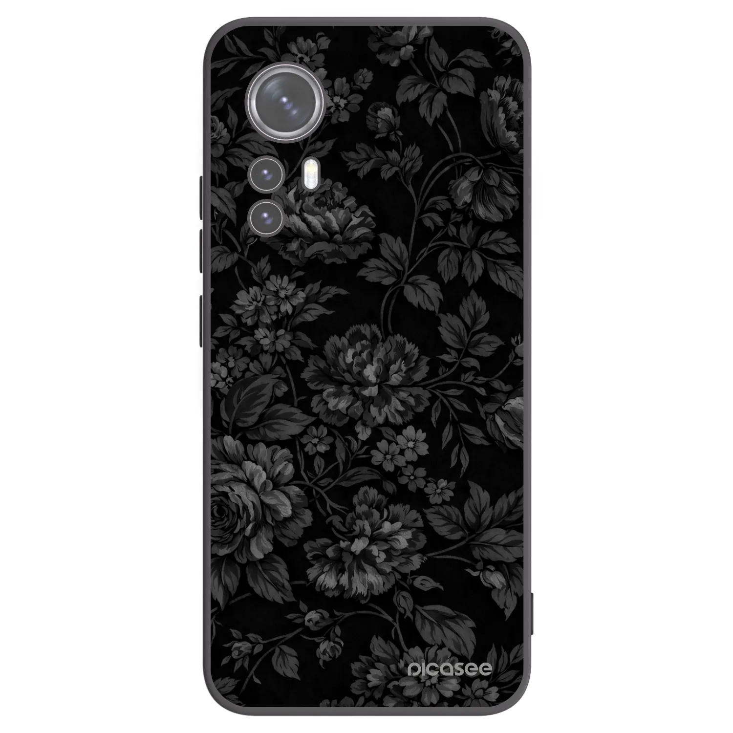Picasee silikonowe czarne etui na Xiaomi 12 - Dark Romance