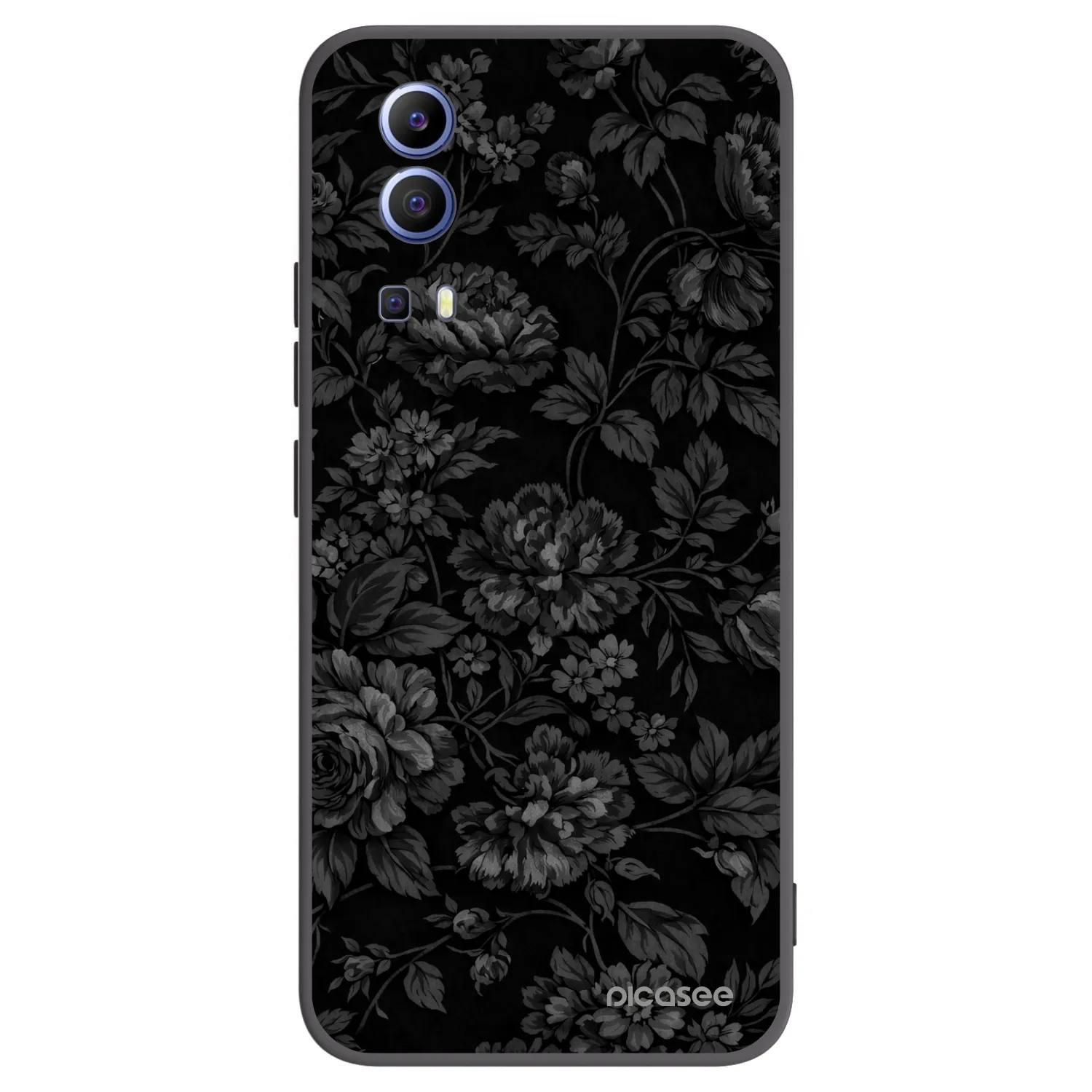 Picasee silikonowe czarne etui na Vivo Y52 5G - Dark Romance