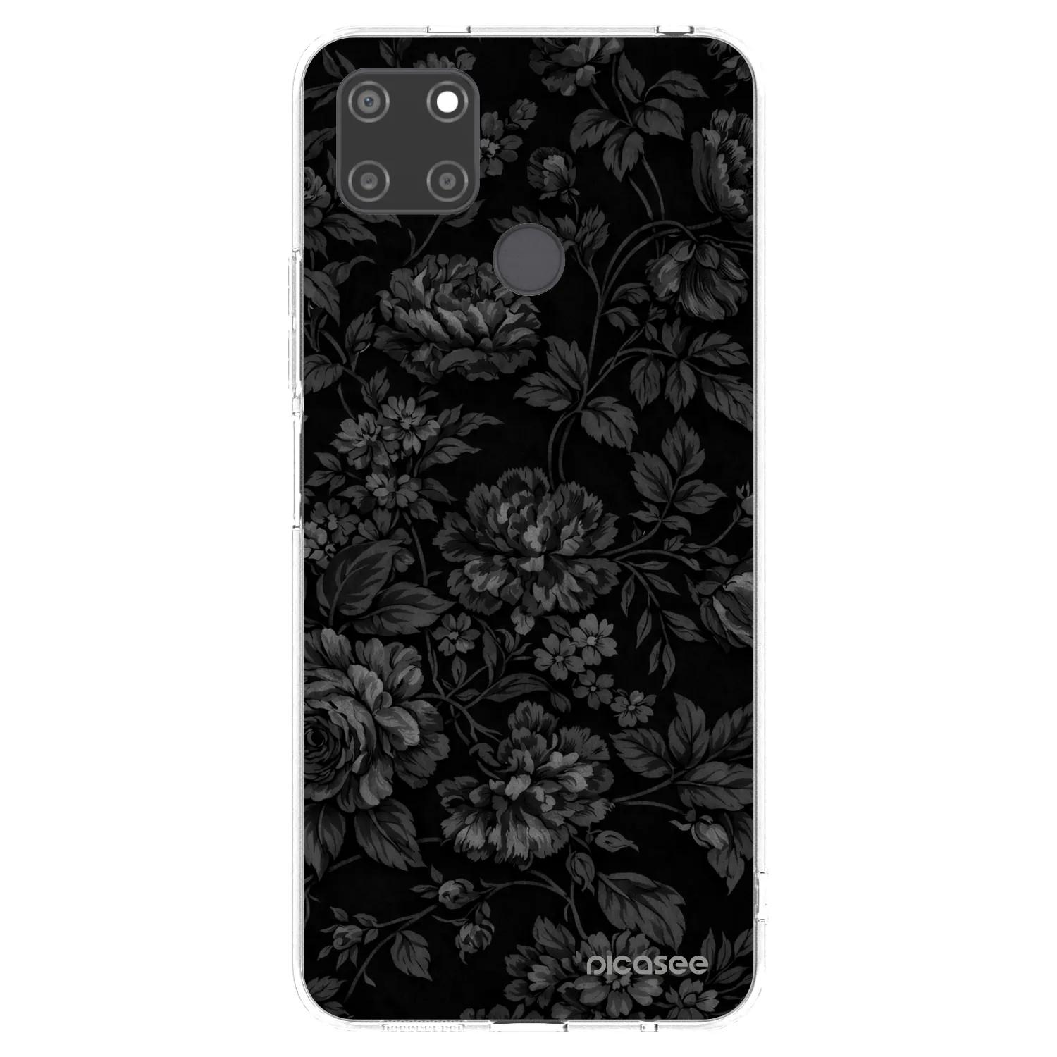 Picasee silikonowe przeźroczyste etui na Realme C21Y - Dark Romance