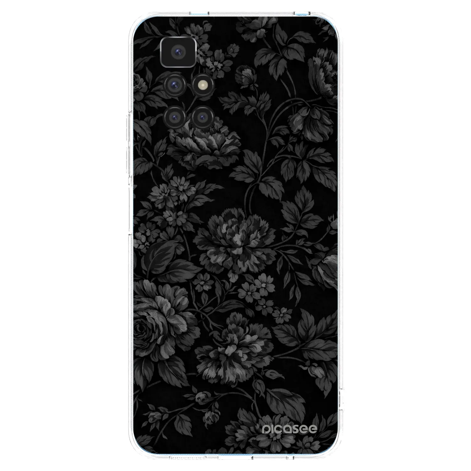 Picasee silikonowe przeźroczyste etui na Xiaomi Redmi 10 (2022) - Dark Romance