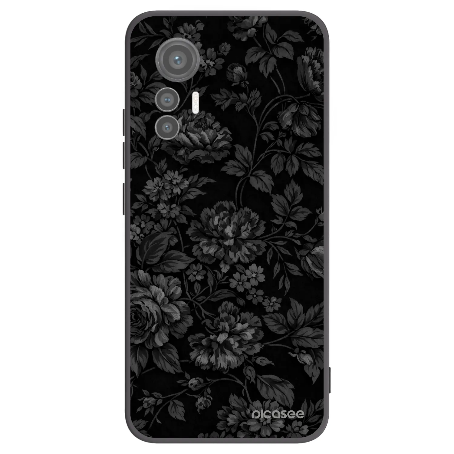 Picasee silikonowe czarne etui na Xiaomi 12 Lite - Dark Romance