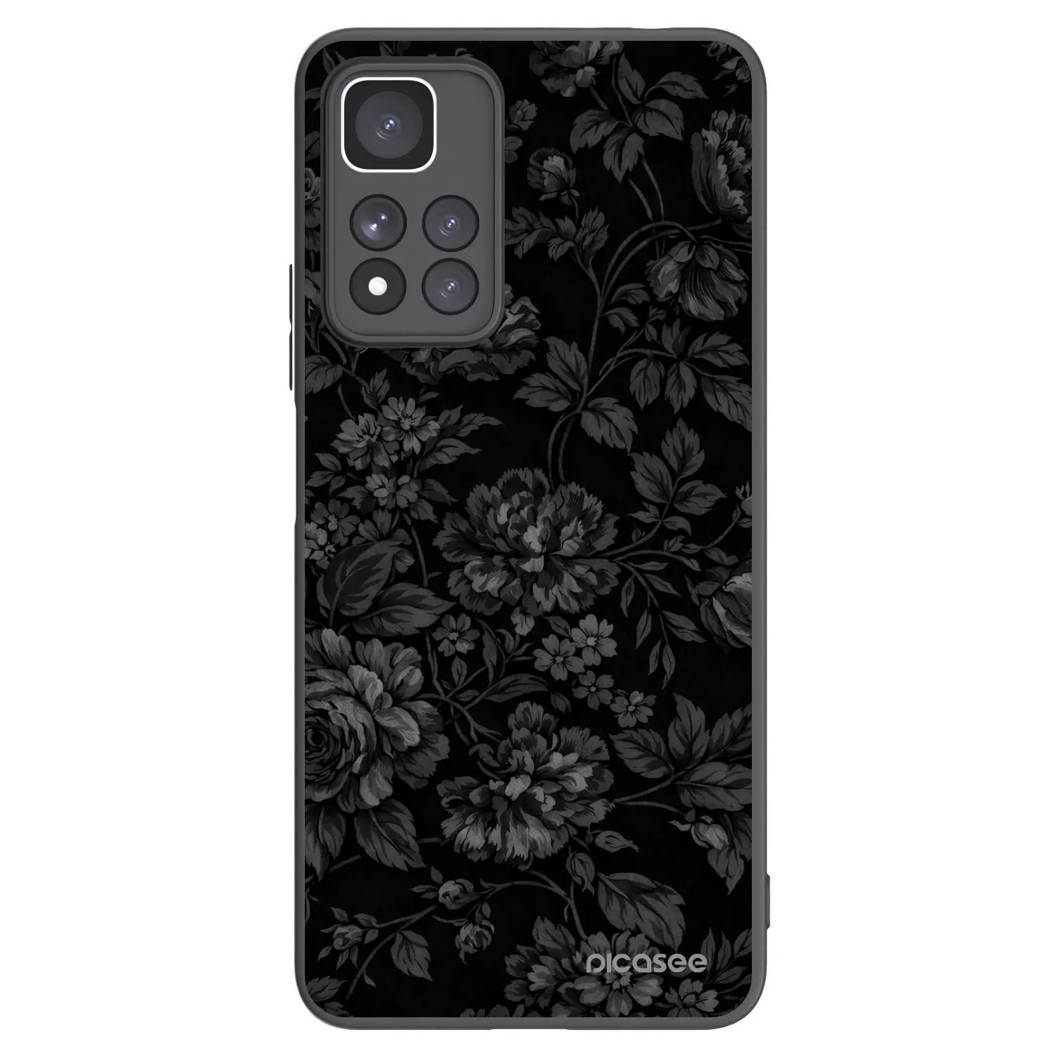 Picasee silikonowe czarne etui na Xiaomi Redmi Note 11 Pro+ 5G - Dark Romance