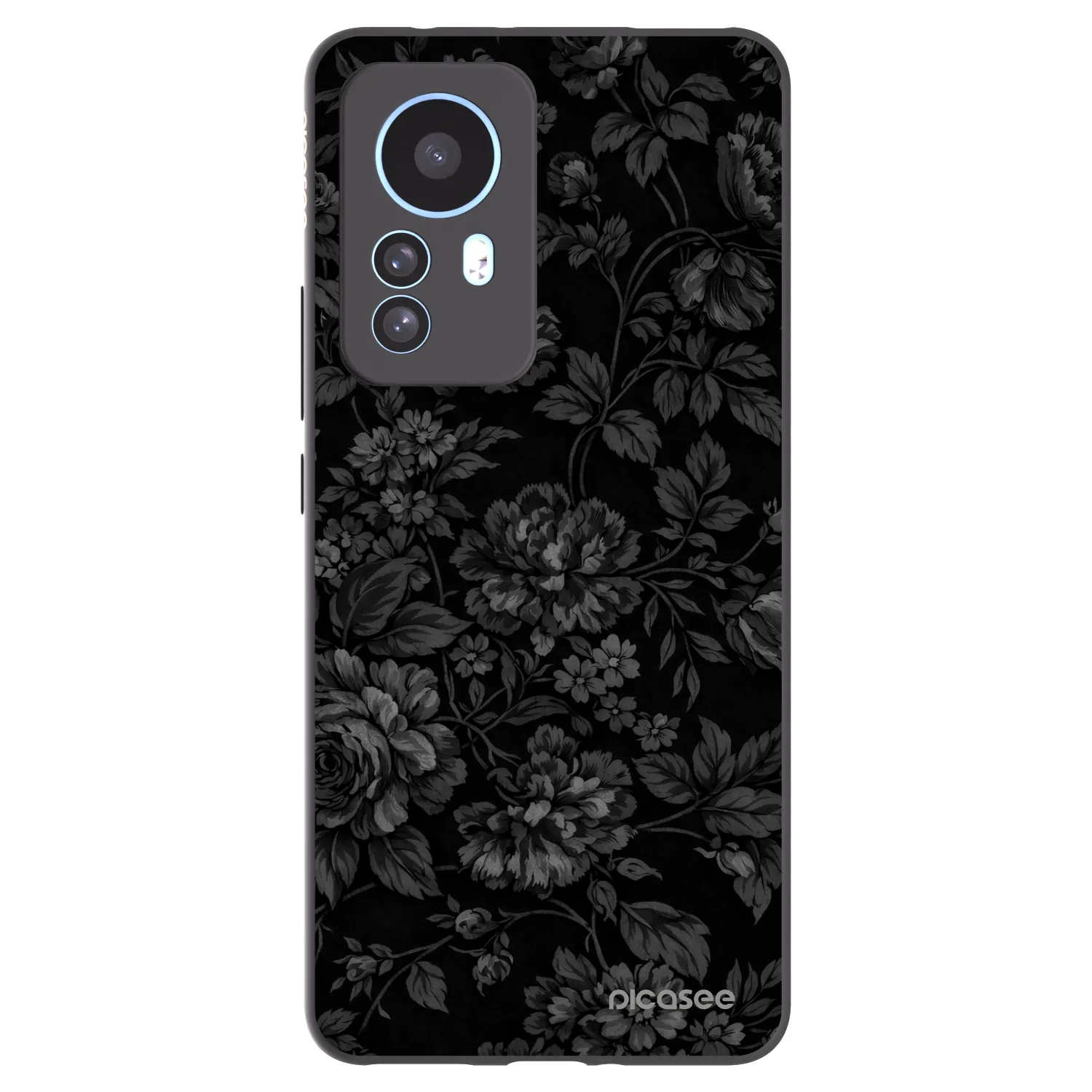 Picasee silikonowe czarne etui na Xiaomi 12T Pro - Dark Romance