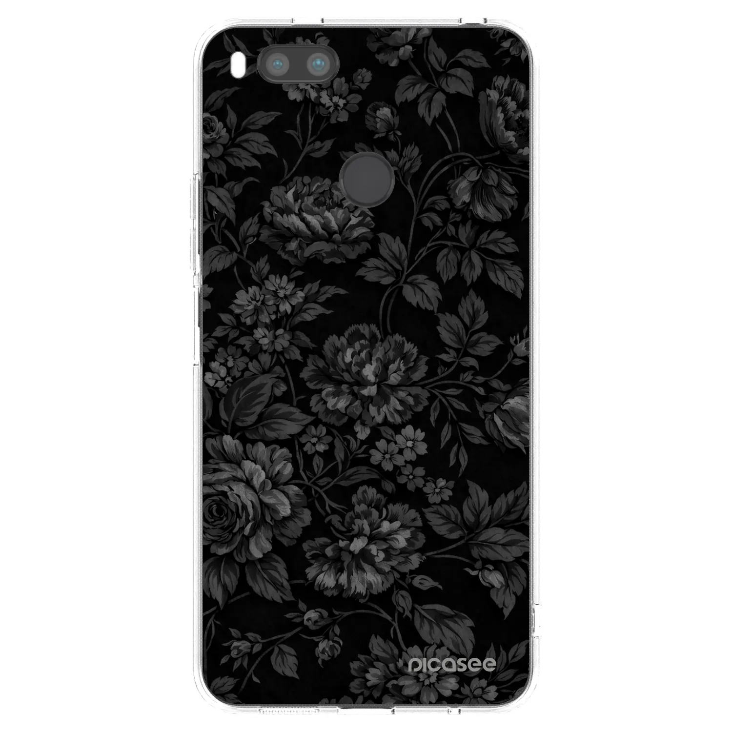 Picasee silikonowe przeźroczyste etui na Xiaomi Redmi A1 - Dark Romance